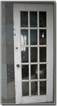 glass door